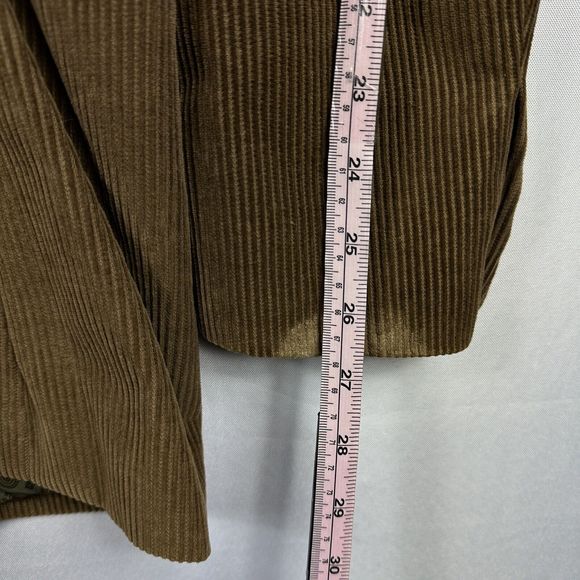 Ralph Lauren Corduroy Blazer Mens 48L Sports Coat Brown Elbow Patch Jacket (46L) - Picture 12 of 14
